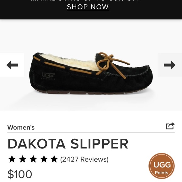 UGG Shoes - NWOT UGG Dakota Slippers